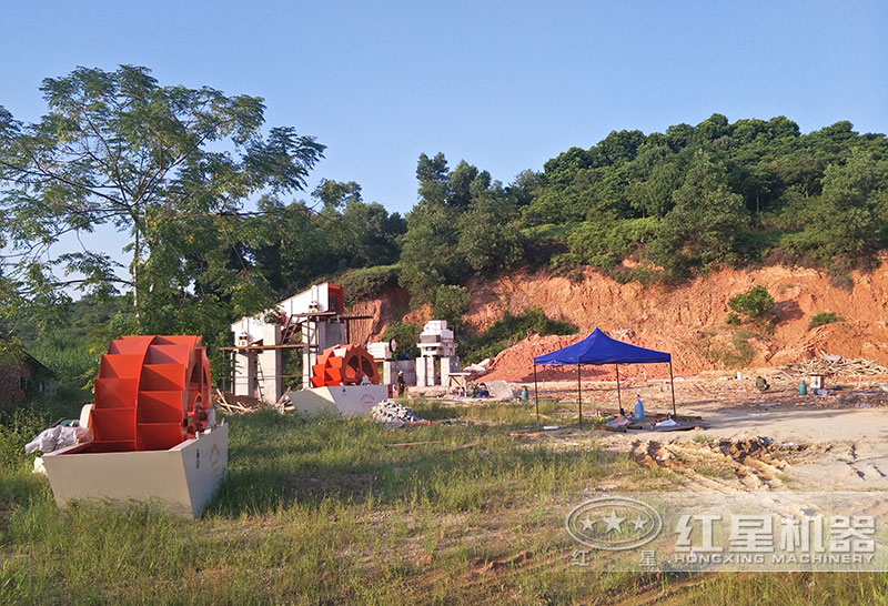 砂石場(chǎng)規(guī)模不同，配置全套洗石生產(chǎn)設(shè)備價(jià)格不等