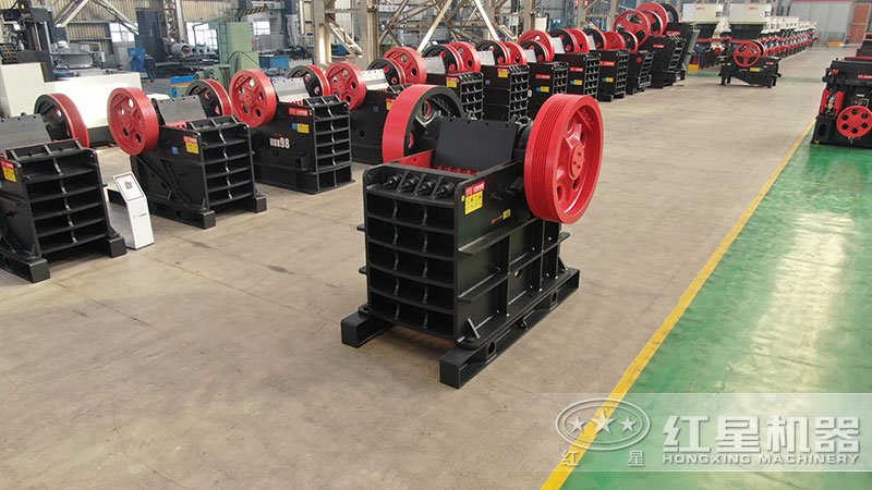 顎式破碎機，一小時10-1000噸