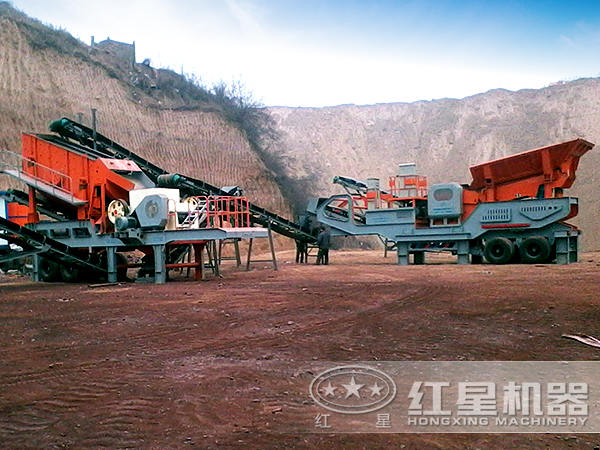 移動(dòng)破碎石子機(jī)