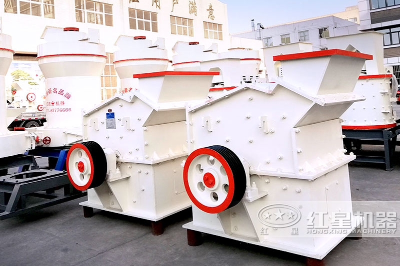 小型細碎機，用來破碎石頭的機器