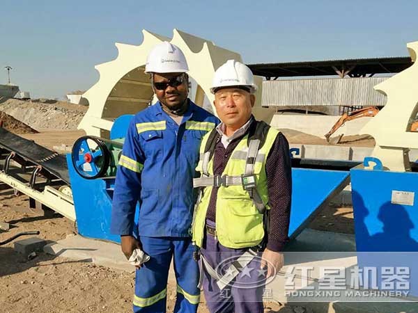 紅星技術(shù)專家現(xiàn)場指導安裝