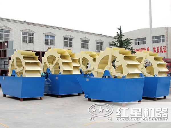 時產(chǎn)50方輪斗洗石機