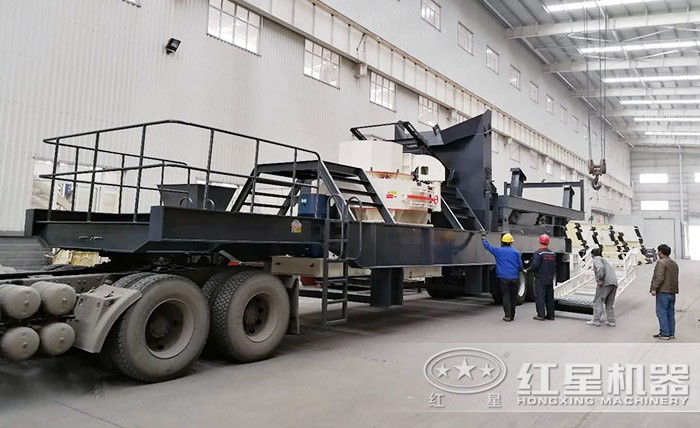 紅星流動打沙（砂）機待發(fā)貨