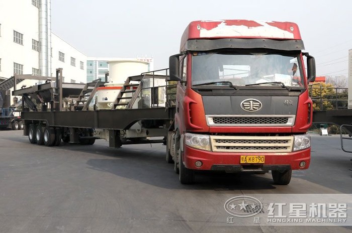 移動型石灰石打砂機(jī)