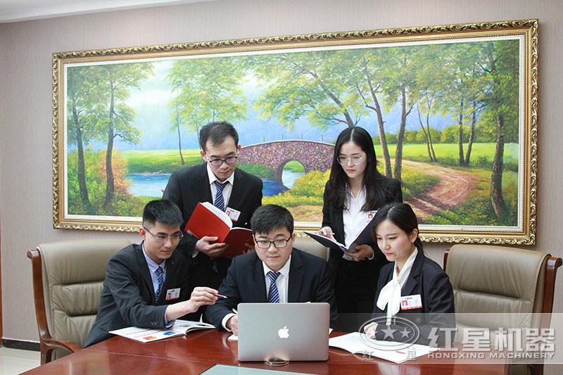 紅星為客戶設(shè)計(jì)作業(yè)方案、配備砂石廠設(shè)備