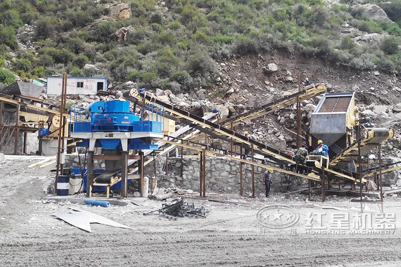 卵石破碎生產(chǎn)線