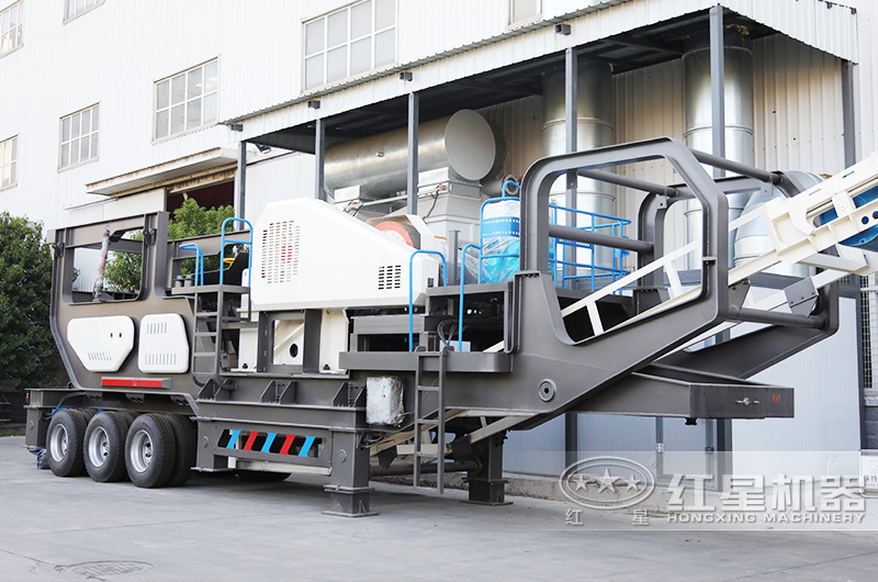 鄂破移動破碎機(jī)，粗碎力度強(qiáng)，產(chǎn)量高