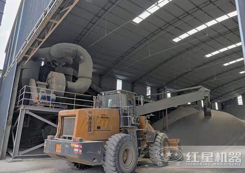 時產(chǎn)100噸制砂機設備加工出的成品