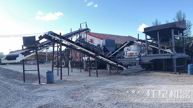 移動制砂機(jī)生產(chǎn)線